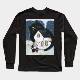 The Yule Cat Long Sleeve T-Shirt